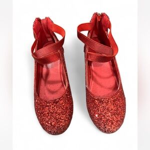 Sparkly Red Kids Shoes